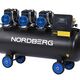 Компрессор безмасляный 380 В, ресивер 160 л, 750 л/мин NORDBERG NCEO160/750