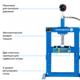 Пресс, усилие 10 т. NORDBERG N3610