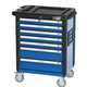 Тележка инструментальная, 7 выдвижных ящиков, синяя NORDBERG T7N(B)