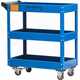 Тележка инструментальная, 3 полки, синяя NORDBERG T1(B)