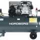Компрессор поршневой с ременной передачей 380В, ресив. 200л, 580л/мин NORDBERG NCP200/580