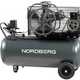 Компрессор поршневой с ременной передачей 380В, ресив. 100л, 580л/мин NORDBERG NCP100/580