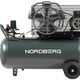 Компрессор поршневой с ременной передачей 380В, ресив. 100л, 580л/мин NORDBERG NCP100/580