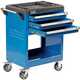 Тележка инструментальная, 3 выдвижных ящика, открытый отсек NORDBERG T4N