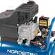 Компрессор поршневой, 220 В, ресивер 24 л, 240 л/мин NORDBERG NCE25/241