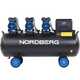 Компрессор безмасляный 380 В, ресивер 160 л, 750 л/мин NORDBERG NCEO160/750