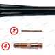Сварочная горелка FUBAG TIG 26 8 м. 68309